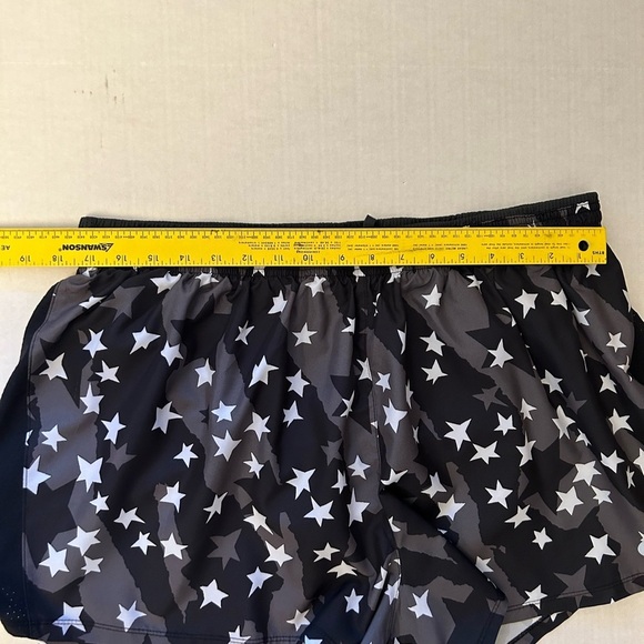 Nike Running shorts Black, White & Grey Star Athletic Lined Shorts Sz-2X. L13 - Picture 13 of 14